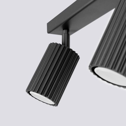 Brilagi - Foco CRESTO 2xGU10/10W/230V negro