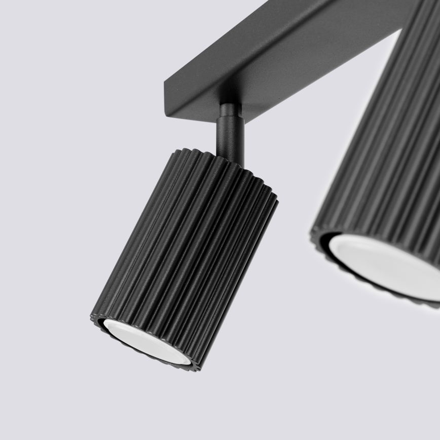 Brilagi - Foco CRESTO 2xGU10/10W/230V negro