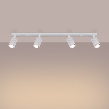Brilagi - Foco CRESTO 4xGU10/10W/230V blanco