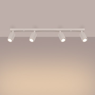 Brilagi - Foco CRESTO 4xGU10/10W/230V color crema
