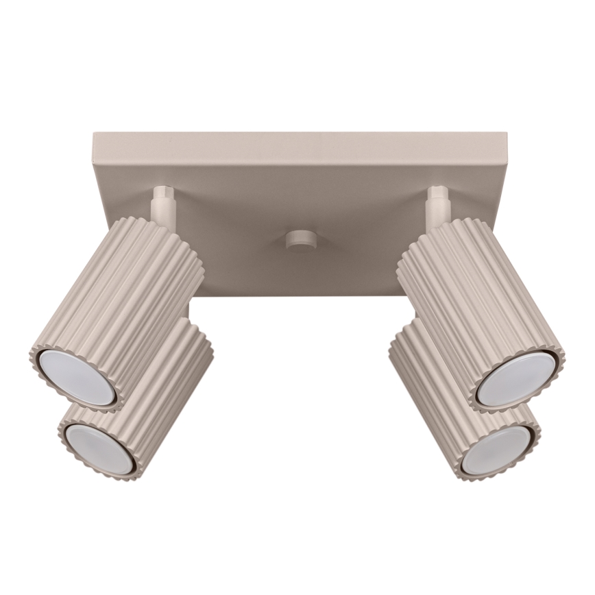 Brilagi - Foco CRESTO 4xGU10/10W/230V taupe