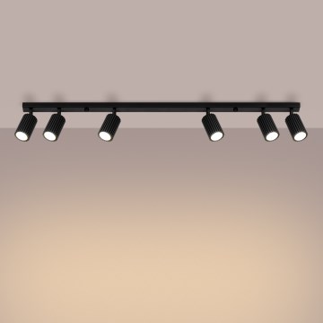 Brilagi - Foco CRESTO 6xGU10/10W/230V negro