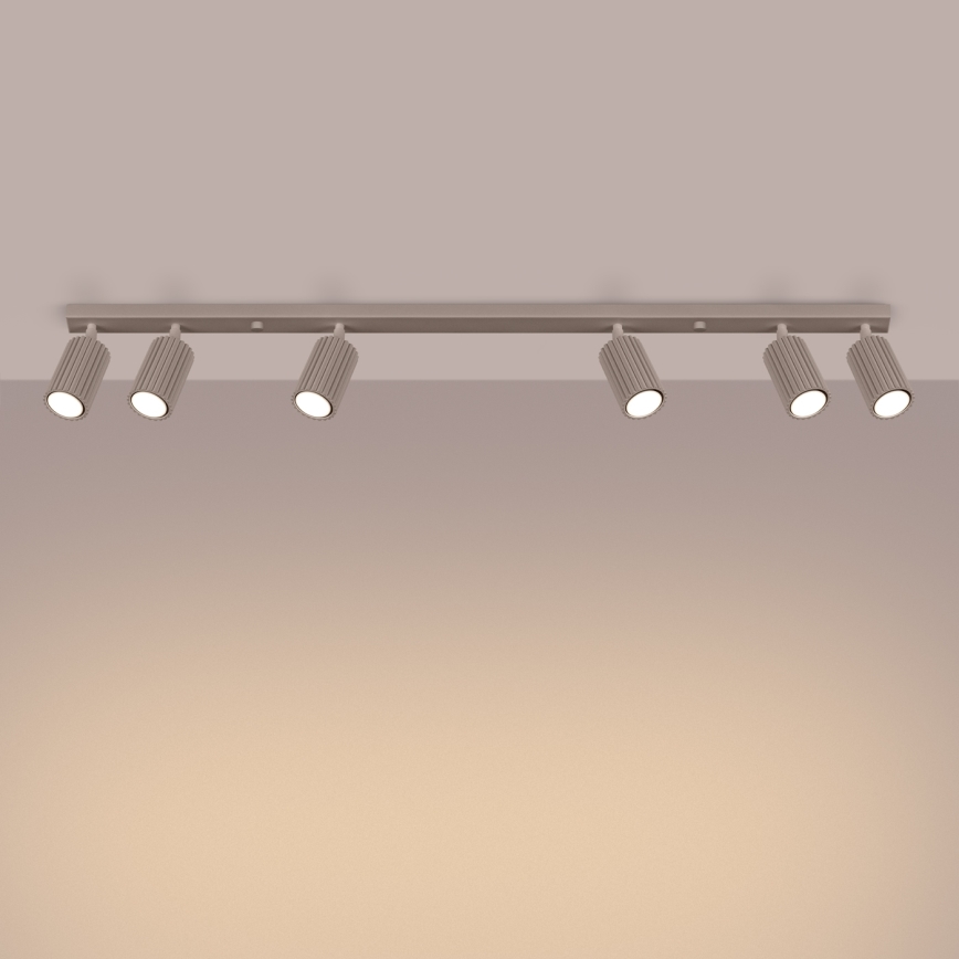 Brilagi - Foco CRESTO 6xGU10/10W/230V taupe