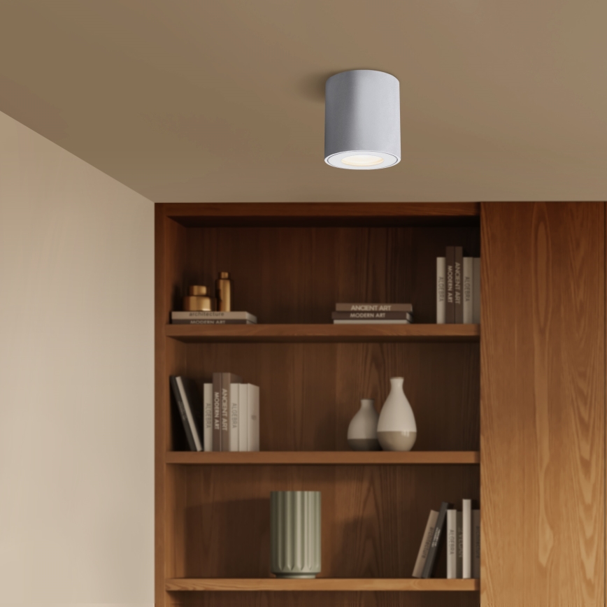 Brilagi - Foco de baño MIA 1xGU10/30W/230V 84x80 mm blanco IP54