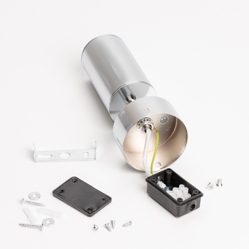 Brilagi - Foco de baño SELE 1xGU10/30W/230V IP44 cromo brillante