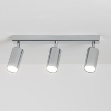 Brilagi - Foco de baño SELE 3xGU10/30W/230V IP44 cromo brillante