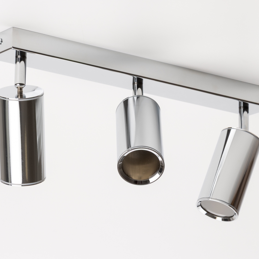 Brilagi - Foco de baño SELE 3xGU10/30W/230V IP44 cromo brillante