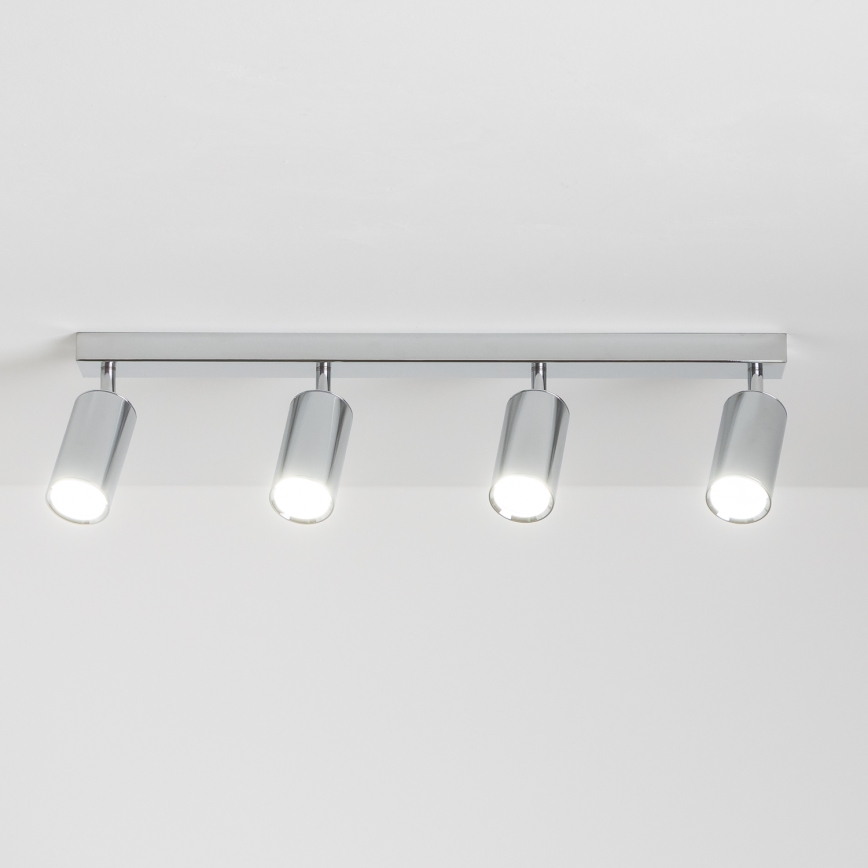 Brilagi - Foco de baño SELE 4xGU10/30W/230V IP44 cromo brillante