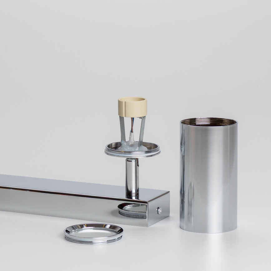 Brilagi - Foco de baño SELE 4xGU10/30W/230V IP44 cromo brillante
