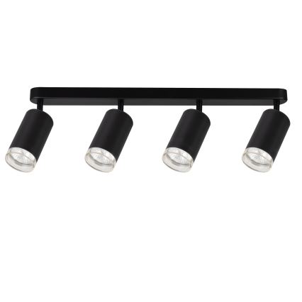 Brilagi - Foco de baño SELE 4xGU10/30W/230V IP44 negro
