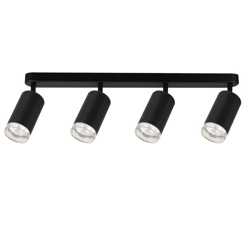Brilagi - Foco de baño SELE 4xGU10/30W/230V IP44 negro