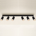 Brilagi - Foco de baño SELE 6xGU10/30W/230V IP44 negro