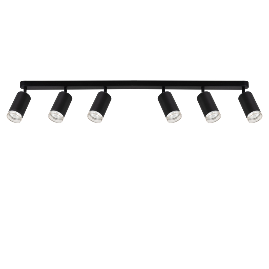 Brilagi - Foco de baño SELE 6xGU10/30W/230V IP44 negro