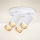 Brilagi - Foco de baño SELE AQUA 4xGU10/30W/230V IP44 blanco