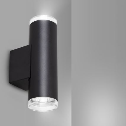 Brilagi - Aplique de baño SELE AQUA 4xGU10/30W/230V IP44 negro