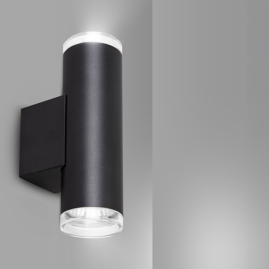 Brilagi - Aplique de baño SELE AQUA 4xGU10/30W/230V IP44 negro