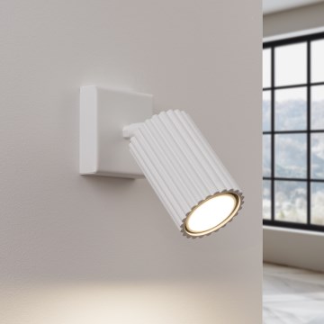 Brilagi - Foco de pared CRESTO 1xGU10/10W/230V blanco