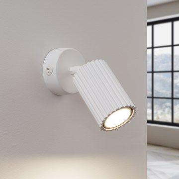Brilagi - Foco de pared CRESTO 1xGU10/10W/230V blanco