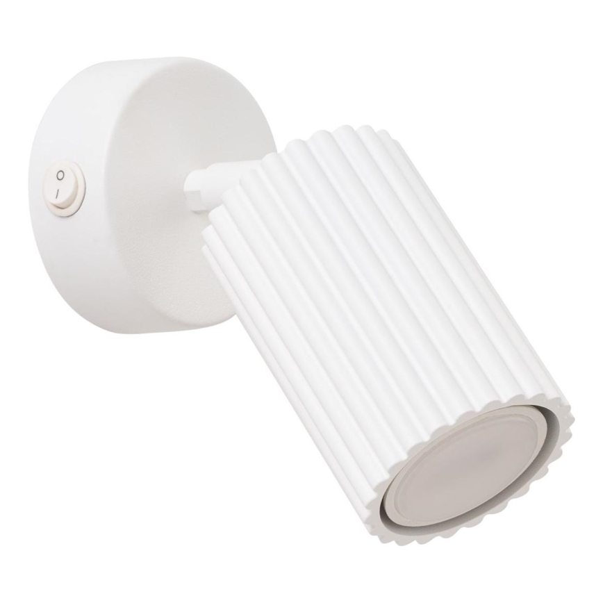 Brilagi - Foco de pared CRESTO 1xGU10/10W/230V blanco