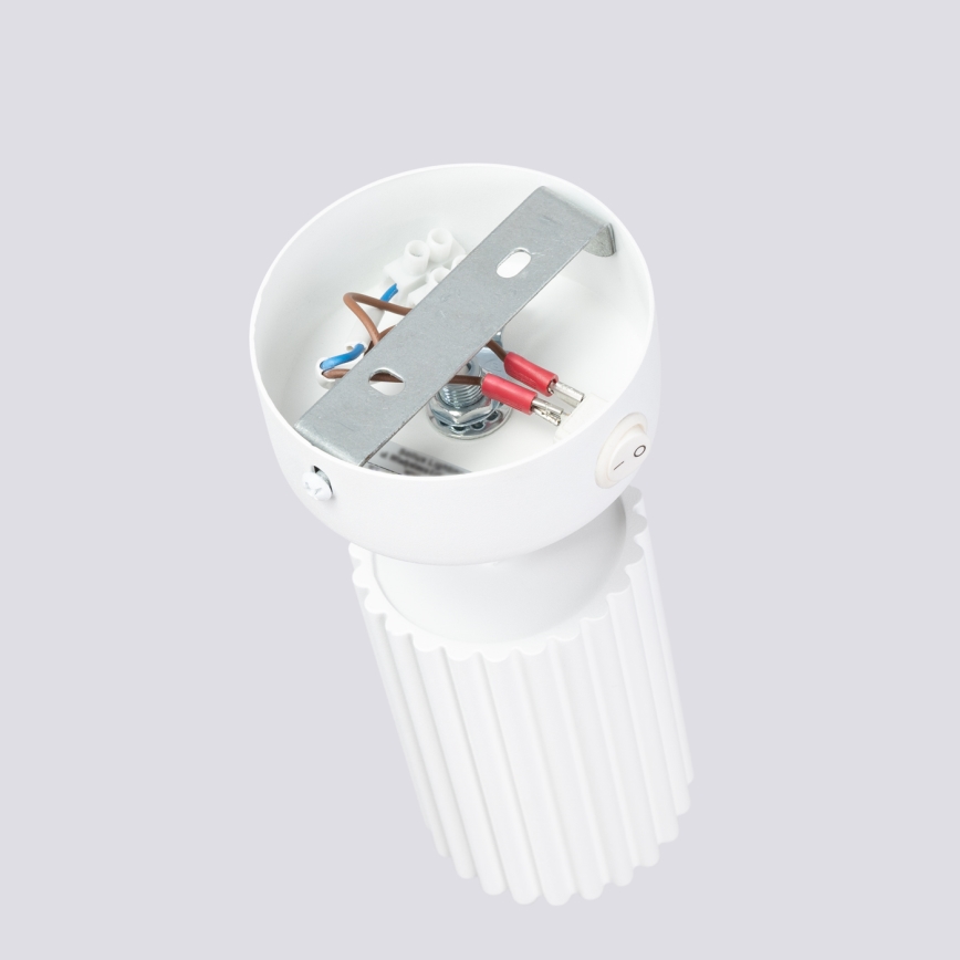 Brilagi - Foco de pared CRESTO 1xGU10/10W/230V blanco