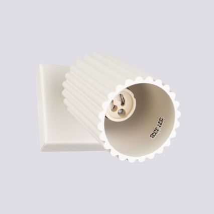 Brilagi - Foco de pared CRESTO 1xGU10/10W/230V color crema