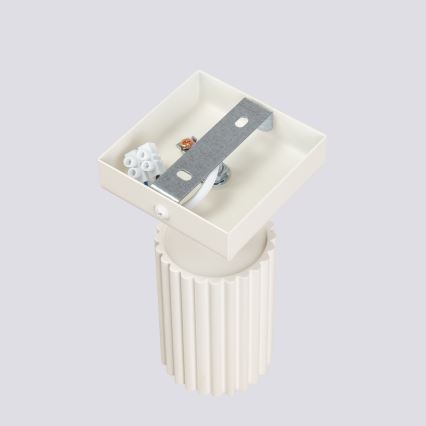 Brilagi - Foco de pared CRESTO 1xGU10/10W/230V color crema