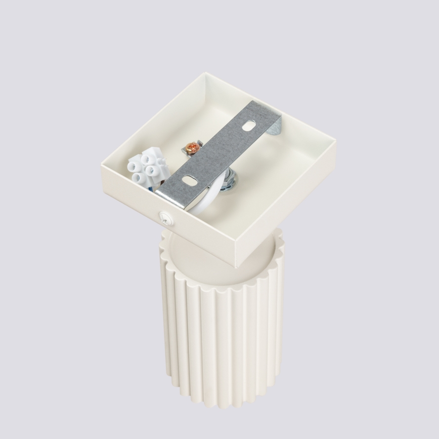 Brilagi - Foco de pared CRESTO 1xGU10/10W/230V color crema