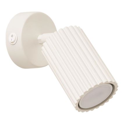 Brilagi - Foco de pared CRESTO 1xGU10/10W/230V color crema