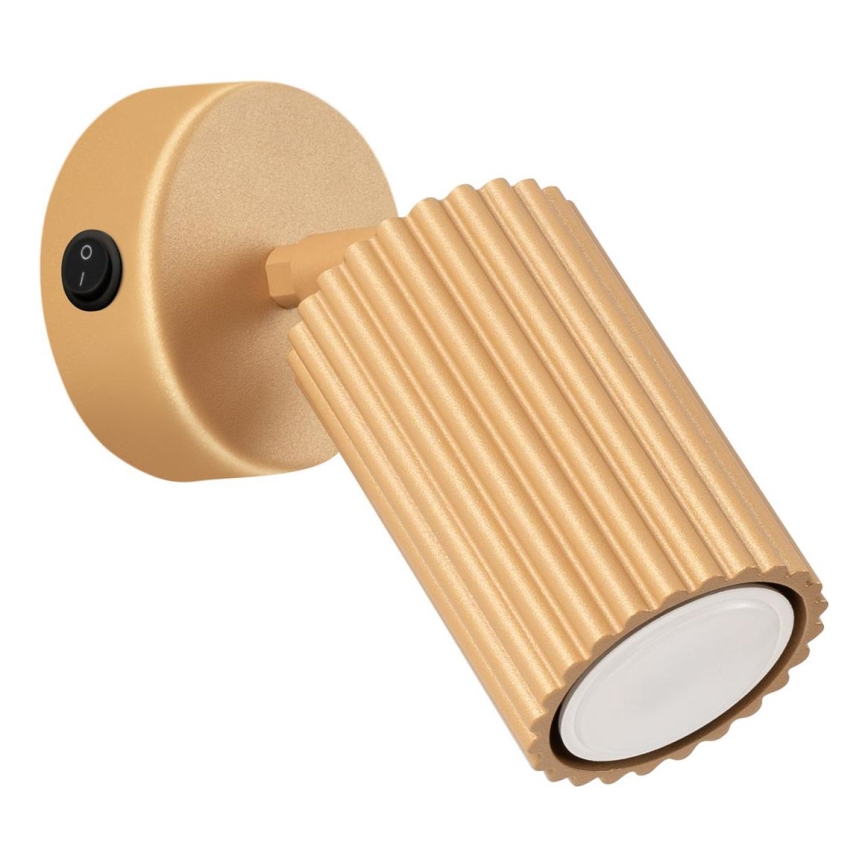 Brilagi - Foco de pared CRESTO 1xGU10/10W/230V dorado