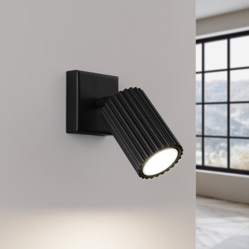 Brilagi - Foco de pared CRESTO 1xGU10/10W/230V negro