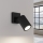 Brilagi - Foco de pared CRESTO 1xGU10/10W/230V negro