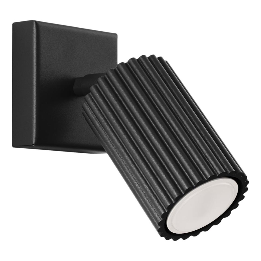 Brilagi - Foco de pared CRESTO 1xGU10/10W/230V negro