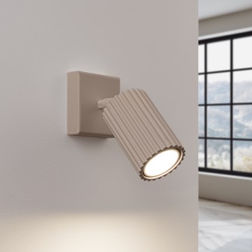 Brilagi - Foco de pared CRESTO 1xGU10/10W/230V taupe