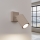Brilagi - Foco de pared CRESTO 1xGU10/10W/230V taupe