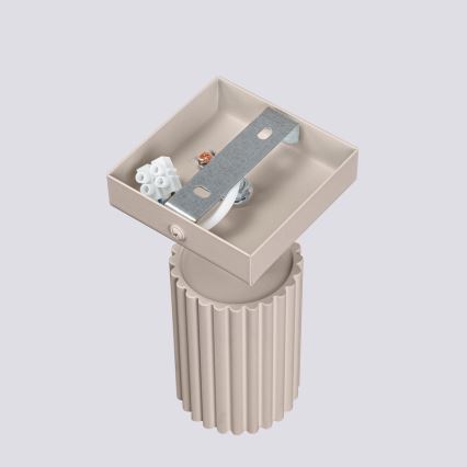 Brilagi - Foco de pared CRESTO 1xGU10/10W/230V taupe