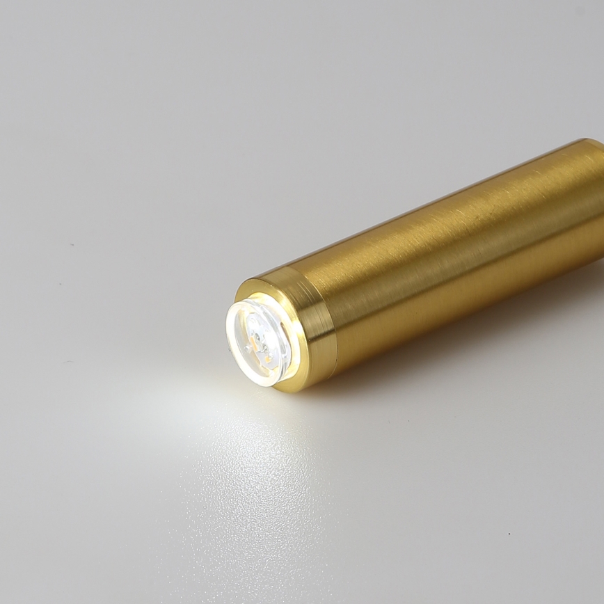 Brilagi - Foco de pared LED regulable MAYA 1xG9/4W/230V negro/dorado 2700-6500K Wi-Fi Tuya