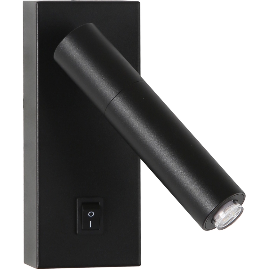 Brilagi - Foco de pared LED regulable MAYA 1xG9/4W/230V negro 2700-6500K Wi-Fi Tuya