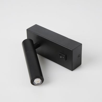 Brilagi - Foco de pared LED regulable MAYA 1xG9/4W/230V negro 2700-6500K Wi-Fi Tuya
