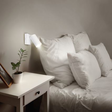 Brilagi - Foco de pared SELE 1xGU10/30W/230V blanco