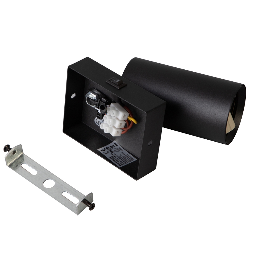 Brilagi - Foco de pared SELE 1xGU10/30W/230V negro