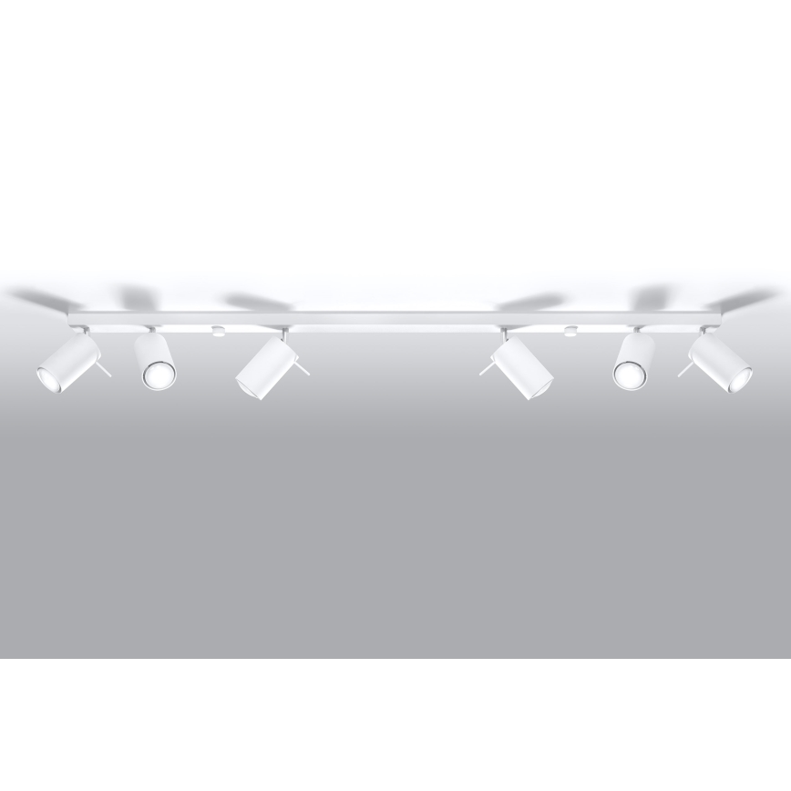 Brilagi - Foco LED ASMUS 6xGU10/7W/230V blanco