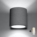 Brilagi -  Foco LED de pared FRIDA 1xG9/3,5W/230V concreto