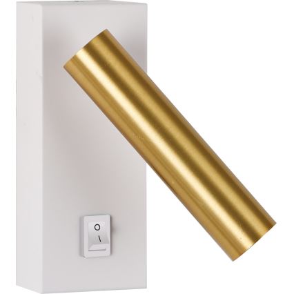 Brilagi - Foco LED de pared MAYA LED/3W/230V 4000K blanco/dorado