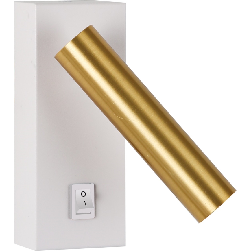 Brilagi - Foco LED de pared MAYA LED/3W/230V 4000K blanco/dorado