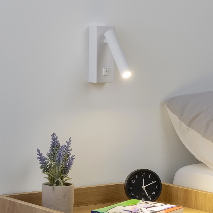 Brilagi - Foco LED de pared MAYA LED/3W/230V 4000K blanco