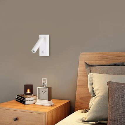 Brilagi - Foco LED de pared MAYA LED/3W/230V 4000K blanco