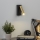 Brilagi - Foco LED de pared MAYA LED/3W/230V 4000K negro/dorado