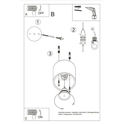 Brilagi -  Foco LED FRIDA 1xGU10/7W/230V gris