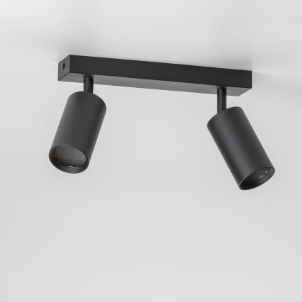 Brilagi - Foco SELE 2xGU10/30W/230V negro