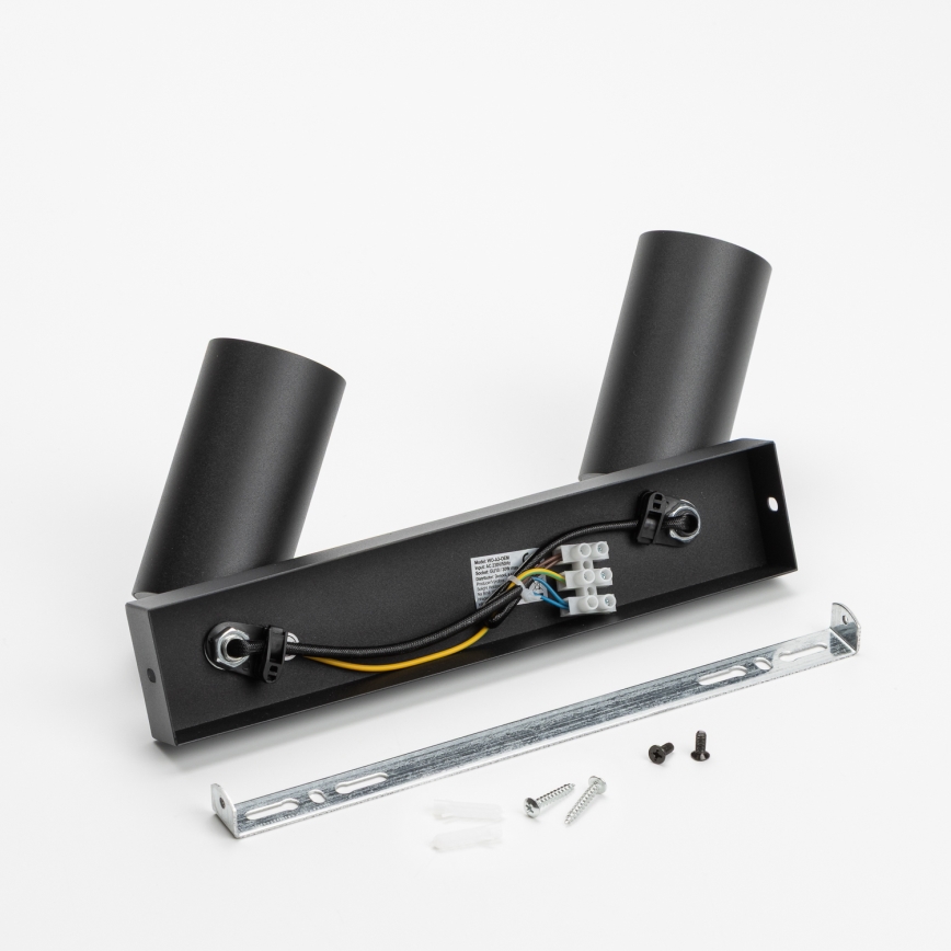 Brilagi - Foco SELE 2xGU10/30W/230V negro